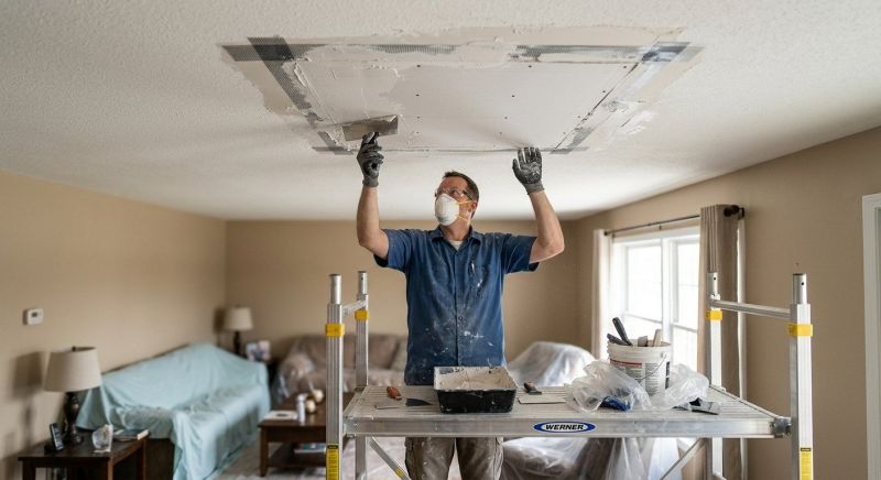 Apartment Ceiling Repair in Kansas City, KS