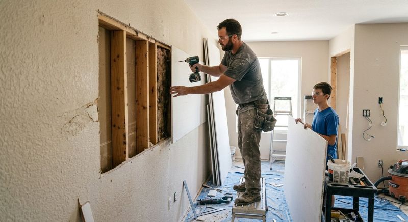 Ceiling Drywall Replacement in Wilmington, NC