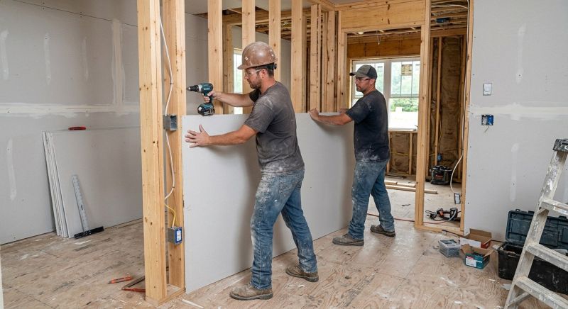 Drywall Replacement in Olathe, KS